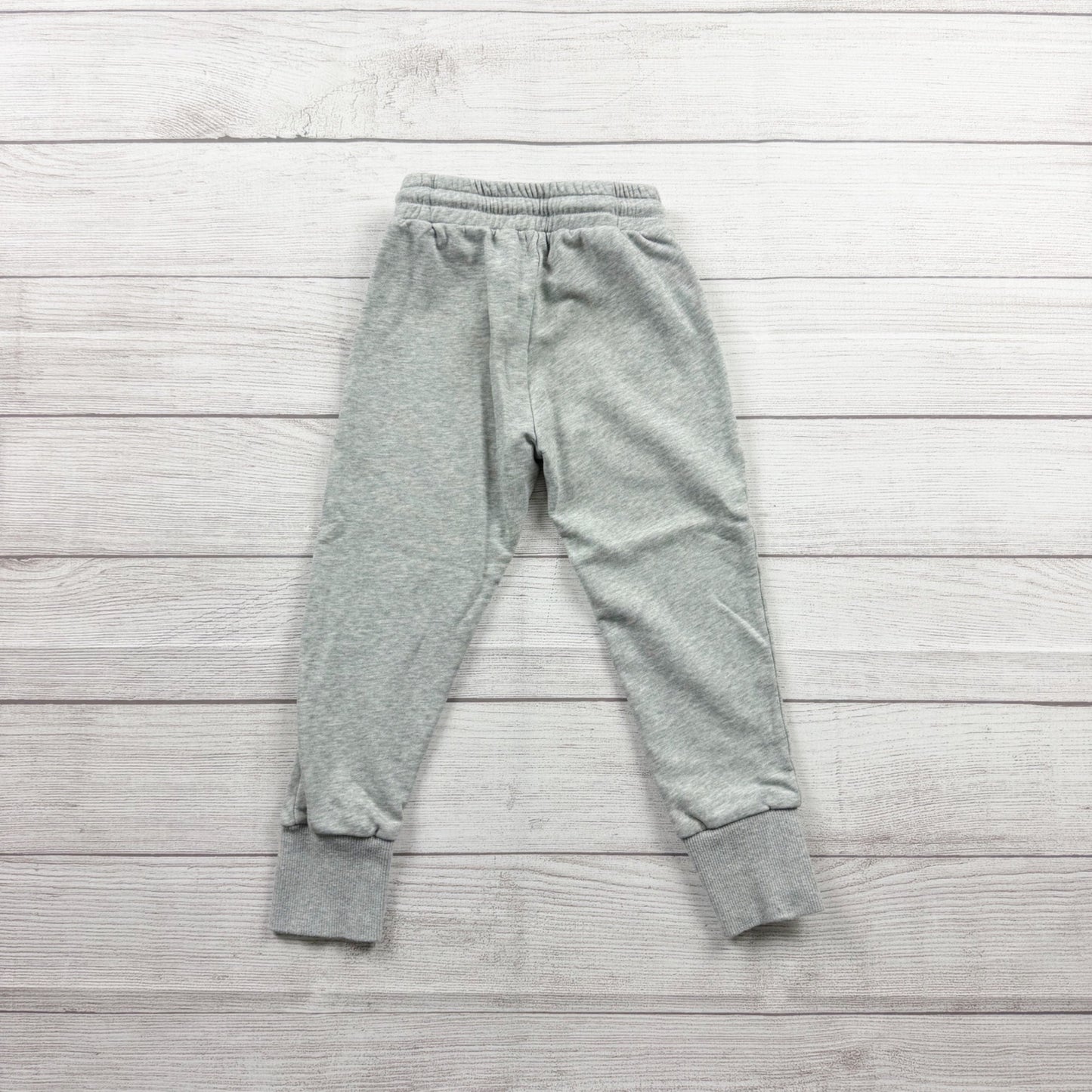 Little Wedgies Kids Jogger Sweatpants Gray Drawstring Cuffed Lounge Pants 4