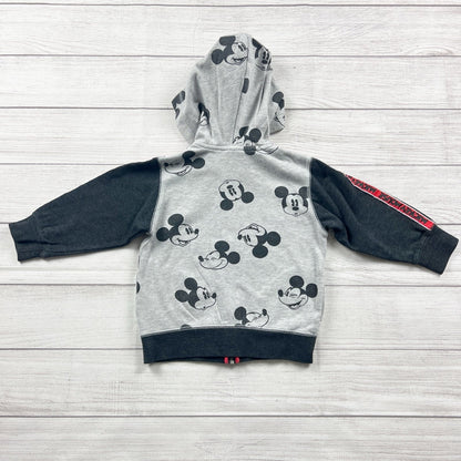 Disney Mickey Mouse Toddler Zip Hoodie Jacket 3T