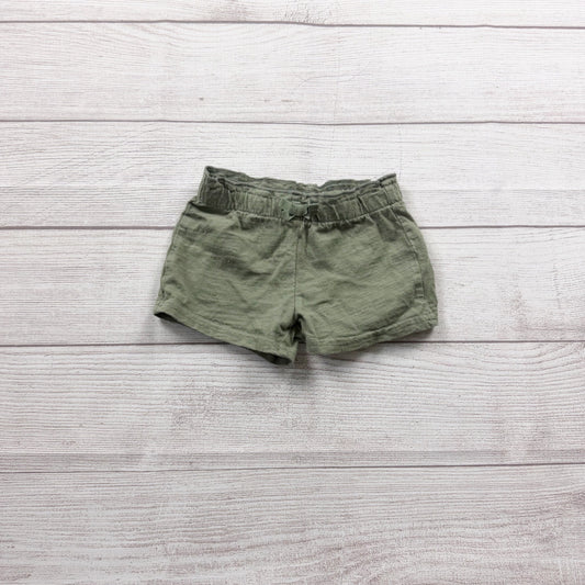 Carter’s Baby Olive Green Elastic Waist Shorts 3-6 Months