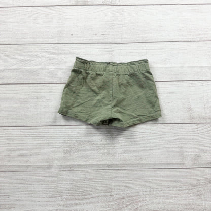 Carter’s Baby Olive Green Elastic Waist Shorts 3-6 Months