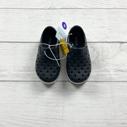 Cat & Jack Toddler Perforated Slip On Shoes Black Lightweight Summer NWT 6