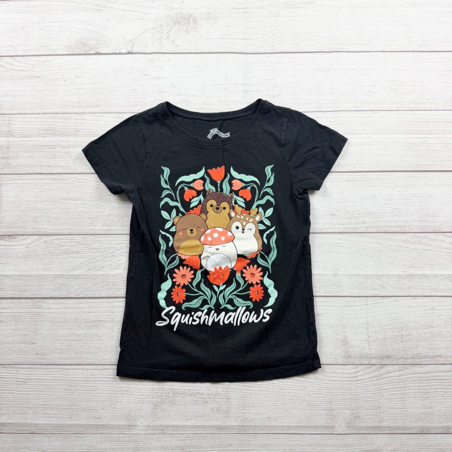 Original Squishmallows Black Graphic Tee Shirt M 8