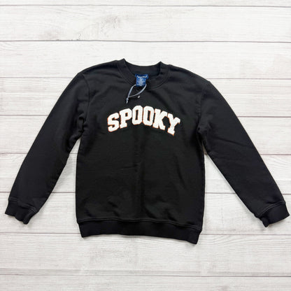 Rugged Bear Kids Spooky Sweatshirt Halloween Crewneck Pullover M 10-12