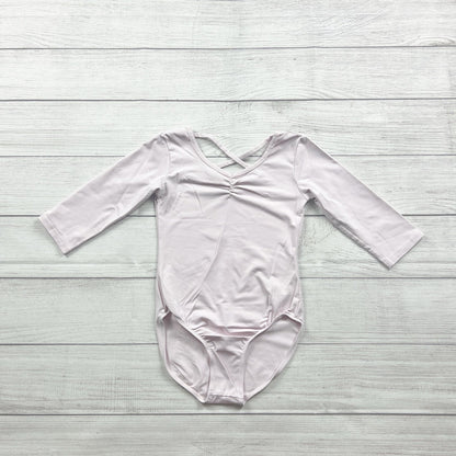 Danskin Now Kids Leotard Long Sleeve Dance Leotard M 7-8