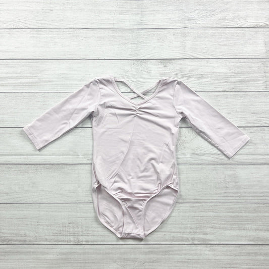 Danskin Now Kids Leotard Long Sleeve Dance Leotard M 7-8