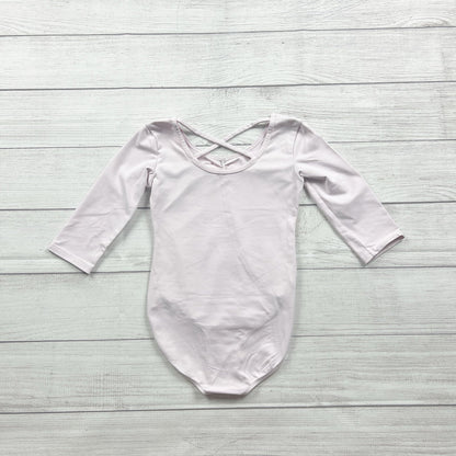Danskin Now Kids Leotard Long Sleeve Dance Leotard M 7-8