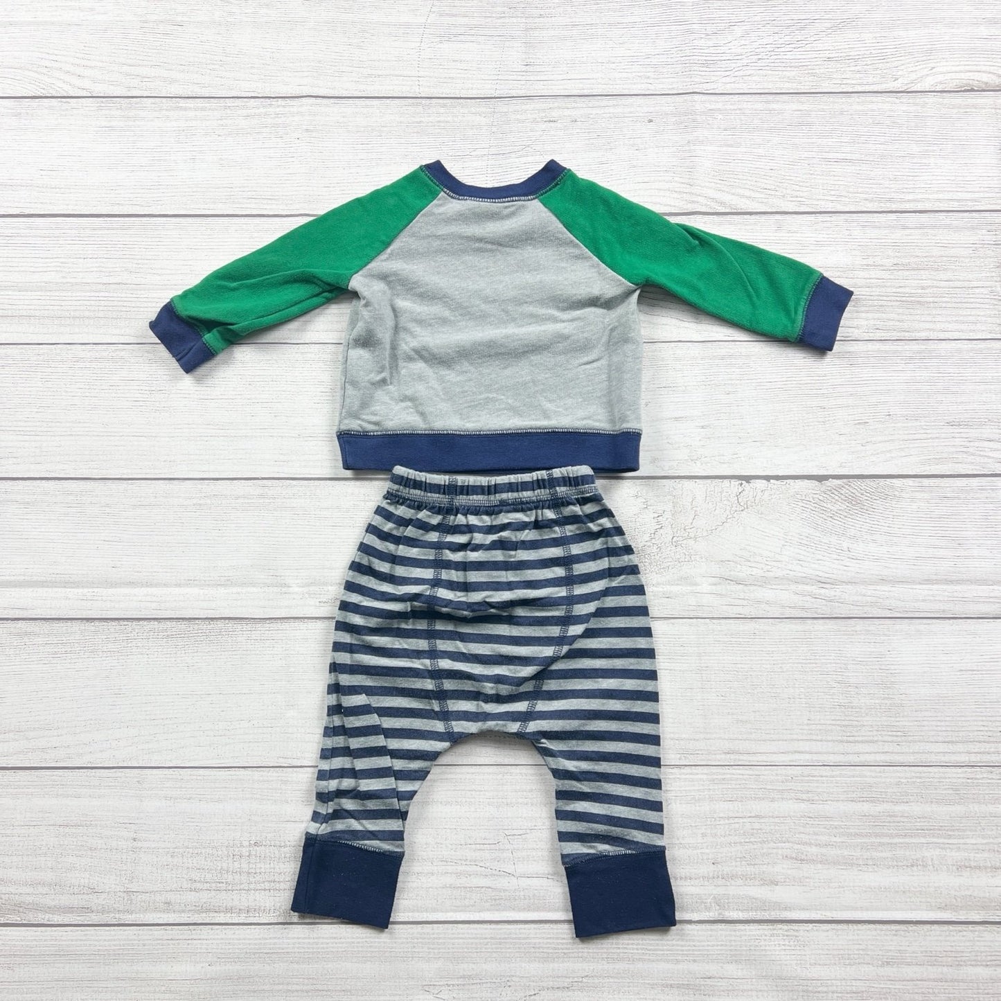 Cat & Jack Baby Outfit Set Born Lucky Shirt St Patrick’s Day 6-9 Months