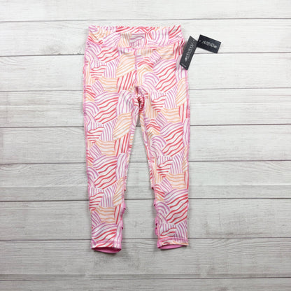 Ideoology Girls Leggings Multicolor Crisscross Detail Stretch NWT M 10-12