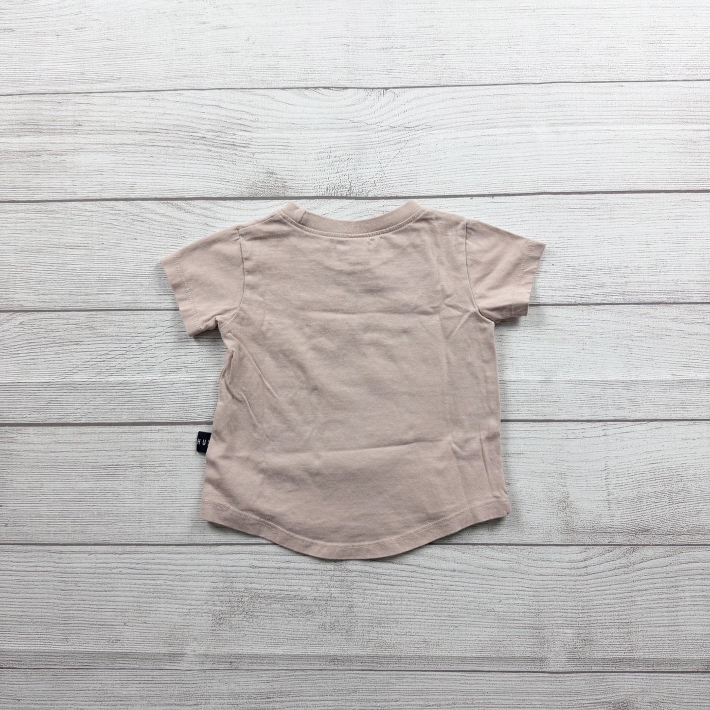 Hux Baby Girls Cool Bear Graphic T-Shirt Organic Cotton 12-18 Months