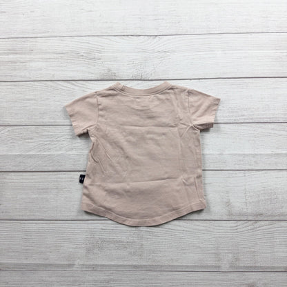 Hux Baby Girls Cool Bear Graphic T-Shirt Organic Cotton 12-18 Months