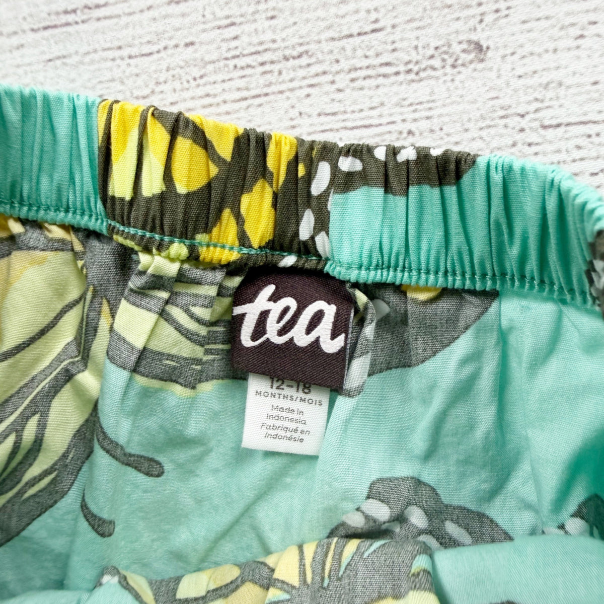 Tea Collection Butterfly Print Baby Dress Bloomers 12-18 Months