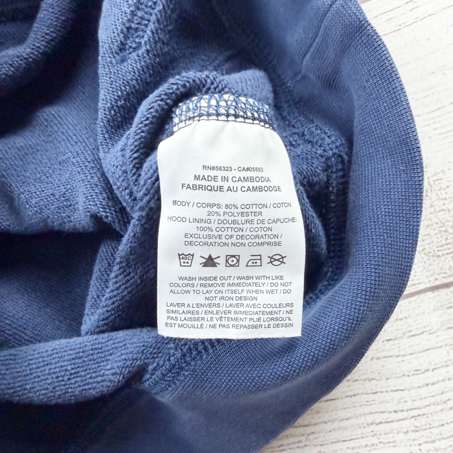 Nike Kids Hoodie Allover Swoosh Print Pullover Sweatshirt Kangaroo Pocket S