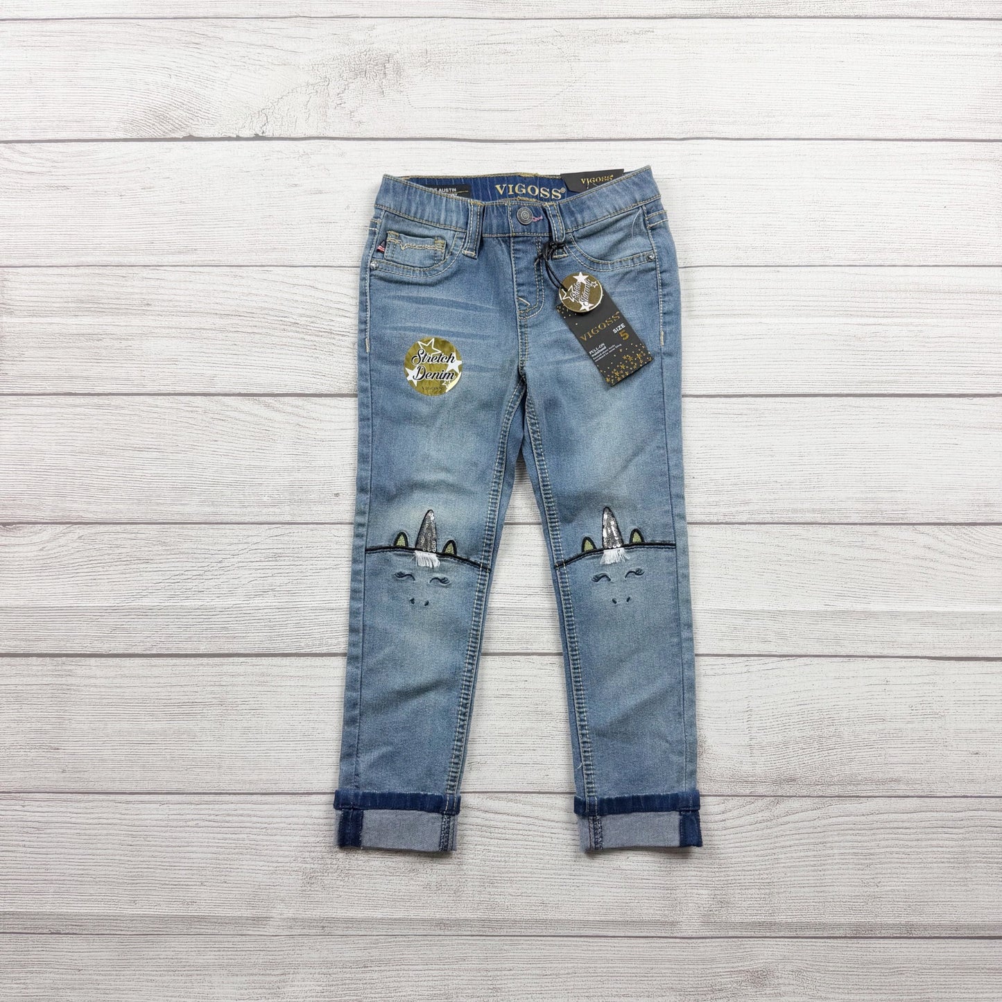 5 | Embroidered Jeans