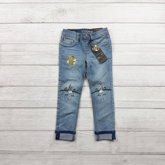 5 | Embroidered Jeans