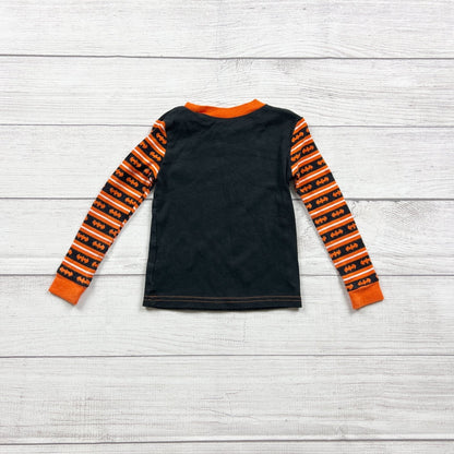 DC Comics Batman Toddler Boys 2-Piece Pajama Set Black Orange Halloween 3T