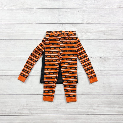DC Comics Batman Toddler Boys 2-Piece Pajama Set Black Orange Halloween 3T
