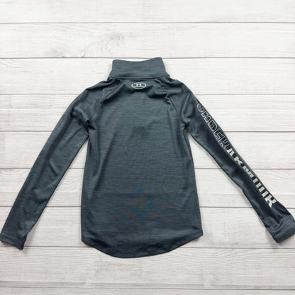 Under Armour HeatGear Quarter Zip Pullover Long Sleeve Athletic Top YMD