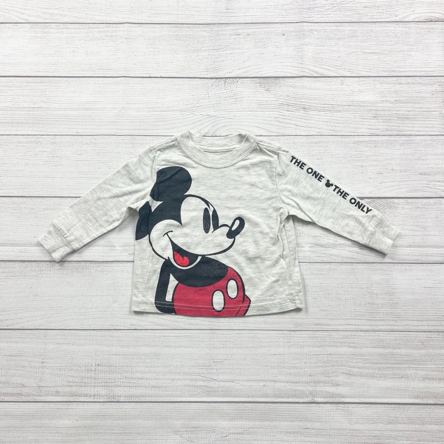 Disney Baby Mickey Mouse Graphic Tee “The One & The Only” 9-12 Months