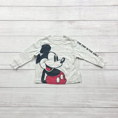 Disney Baby Mickey Mouse Graphic Tee “The One & The Only” 9-12 Months