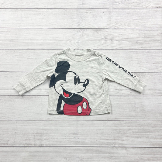 Disney Baby Mickey Mouse Graphic Tee “The One & The Only” 9-12 Months