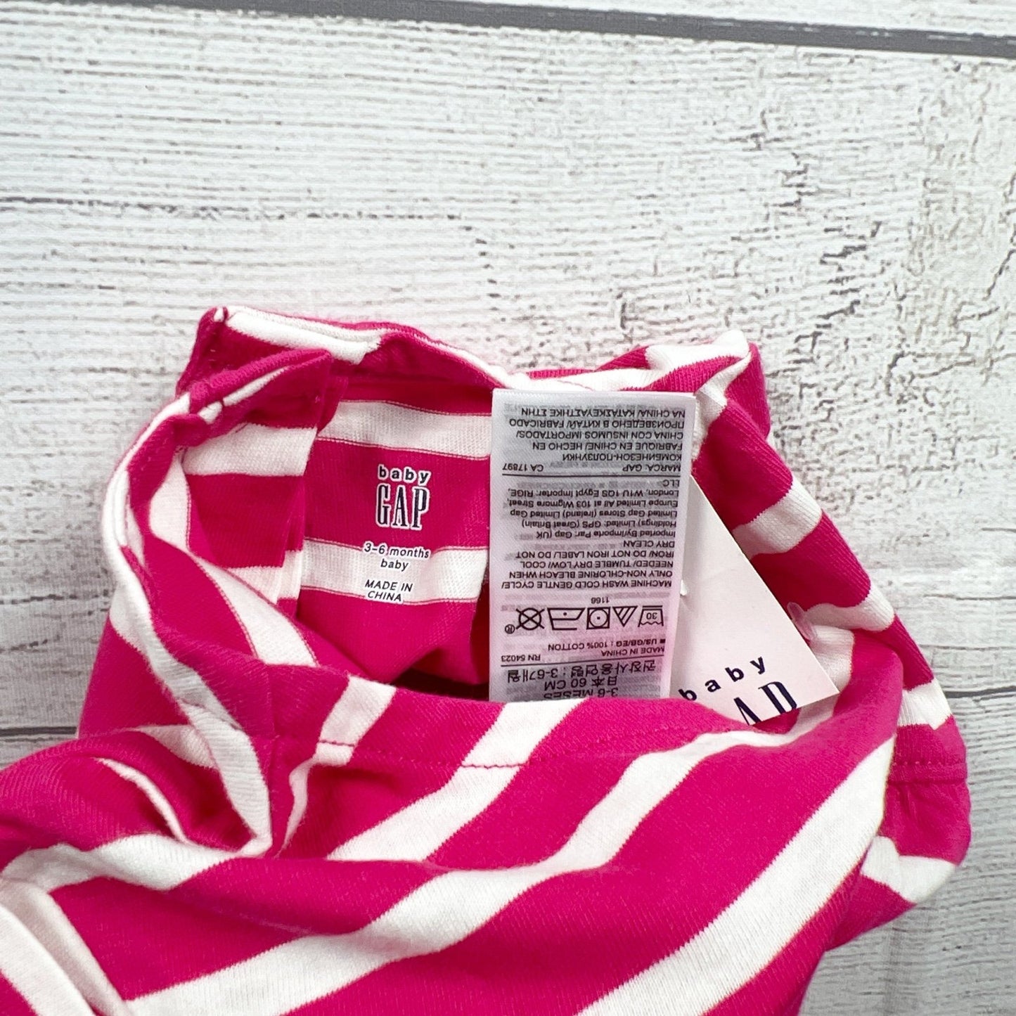 3-6M | Striped Romper