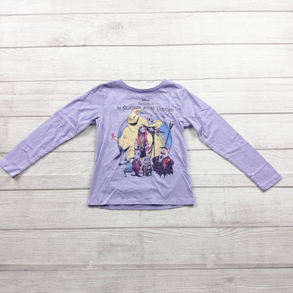 Disney Nightmare Before Christmas Long Sleeve Shirt Character Graphic XS 4-5