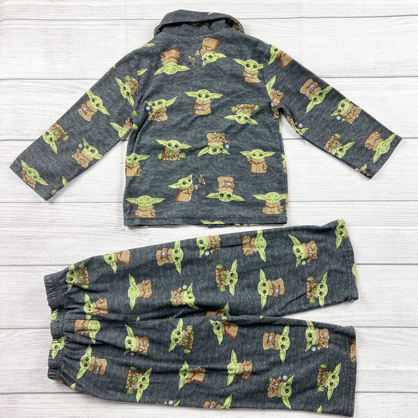 Star Wars The Mandalorian Grogu Baby Yoda Pajama Set 2 Piece Sleepwear 4T