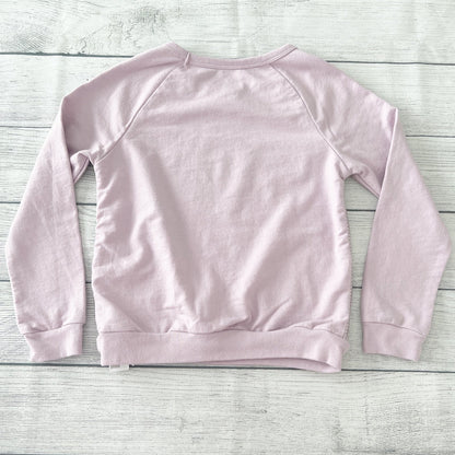 Disney Frozen 2 Sequin Sweatshirt Girls Pullover Elsa Anna Olaf Kristoff Medium