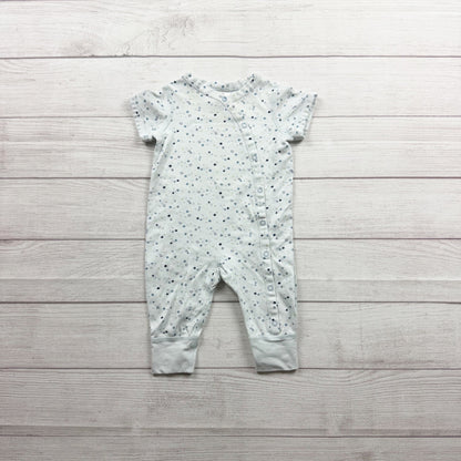 Hanna Andersson Baby Footless Romper Sleep Play Mushroom Pajamas 3-6 Months