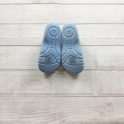 Disney Frozen Kids Blue Clogs Anna Elsa Slip On Shoes US 11 12
