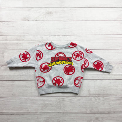 Primark Marvel Spidey His Amazing Friends Toddler Sweatshirt Print 18-24 Months