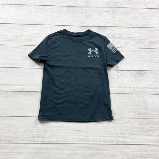 Under Armour Freedom T-Shirt Short Sleeve Graphic Tee YXS XS