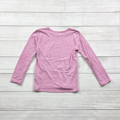 The Children’s Place “Future Leader” Glitter Graphic Tee Girls Shirt S 5-6