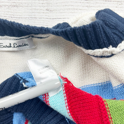 Sarah Louise Multicolor Striped Knit Zip-Up Jacket Toddler 2-3 Years