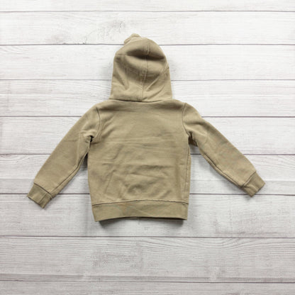 Nike Toddler Hoodie Tan Just Do It Pullover Sweatshirt Logo 2T