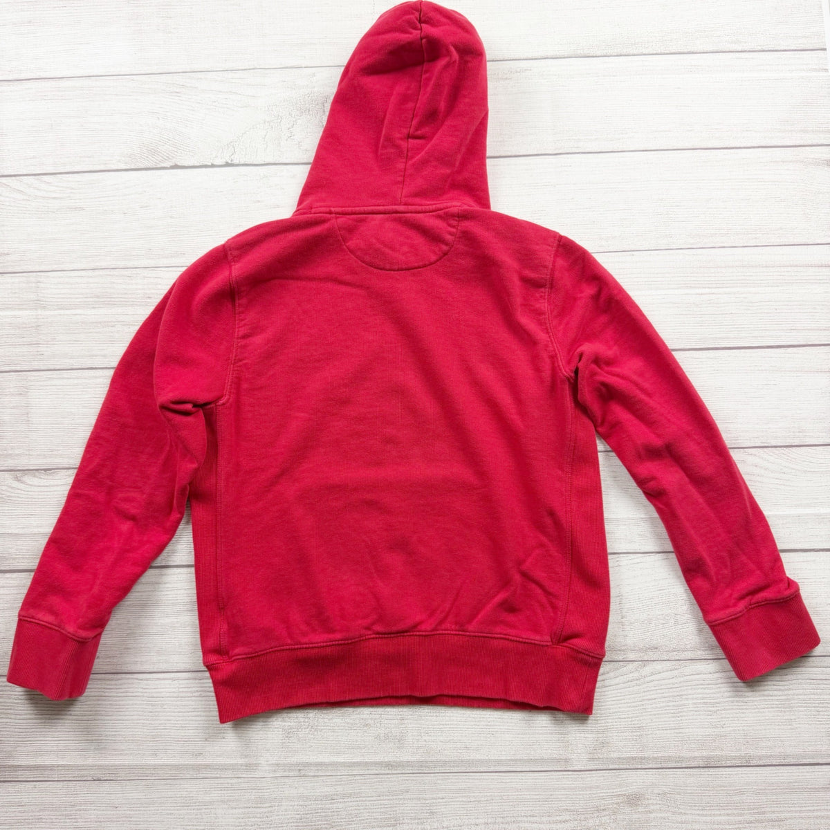 Vineyard Vines Kids Red Hoodie Sweatshirt Printed Logo Pullover L 16