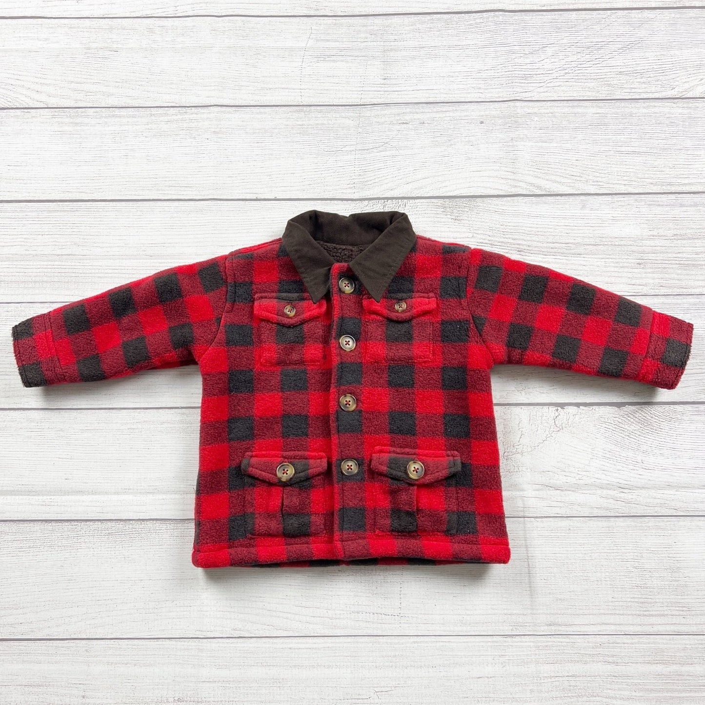 6-12M | Vintage Plaid Jacket
