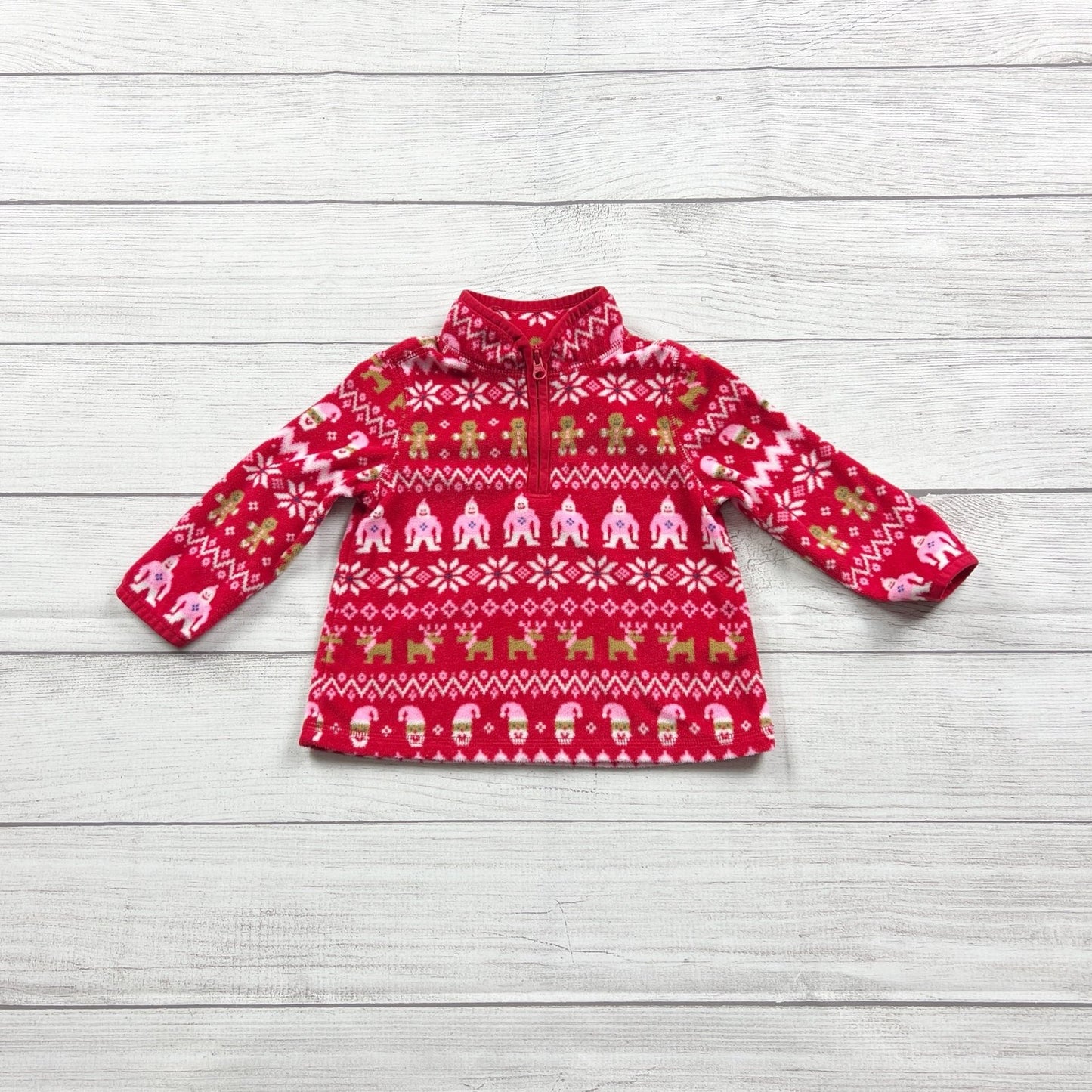 9-12M | Print Quarter Zip