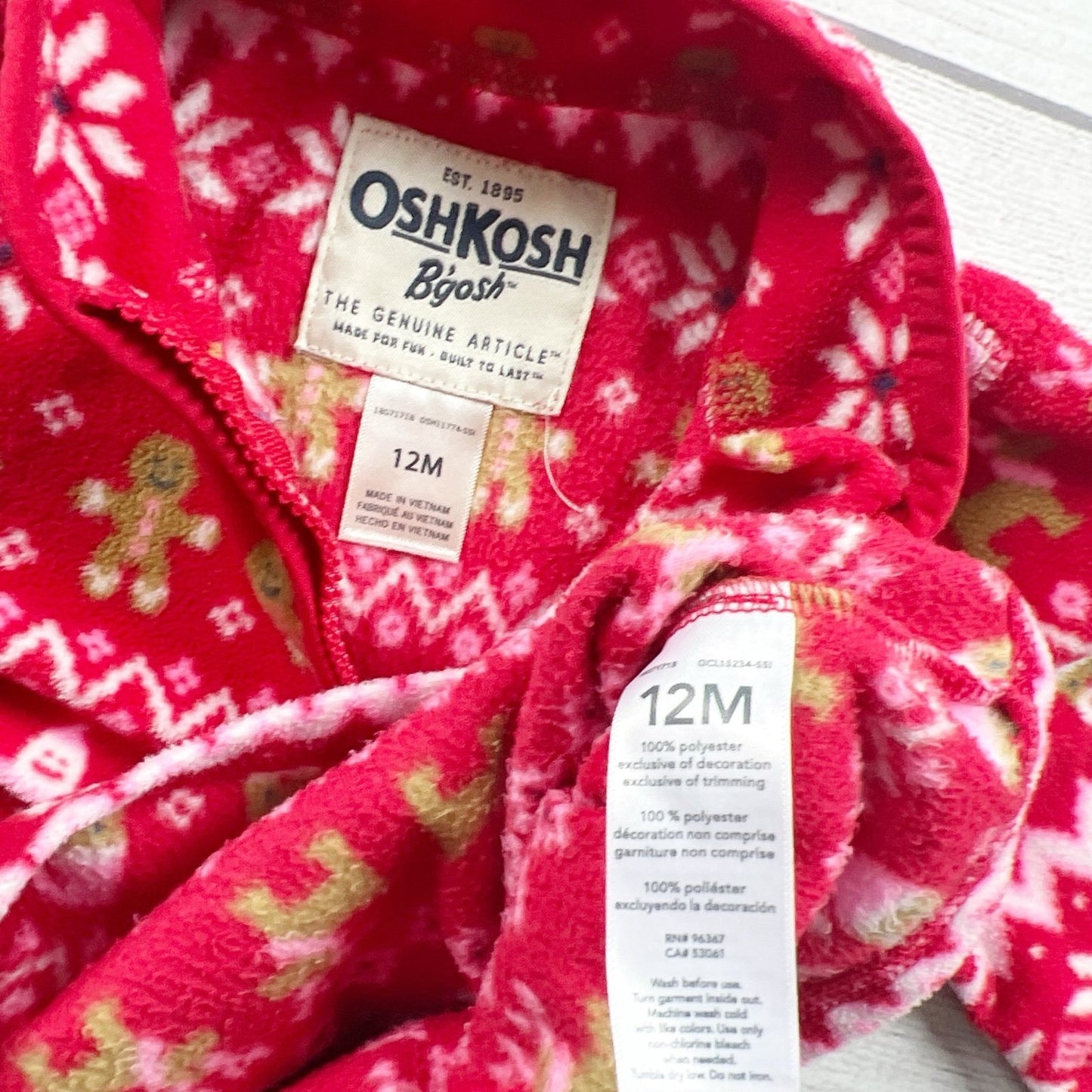 9-12M | Print Quarter Zip