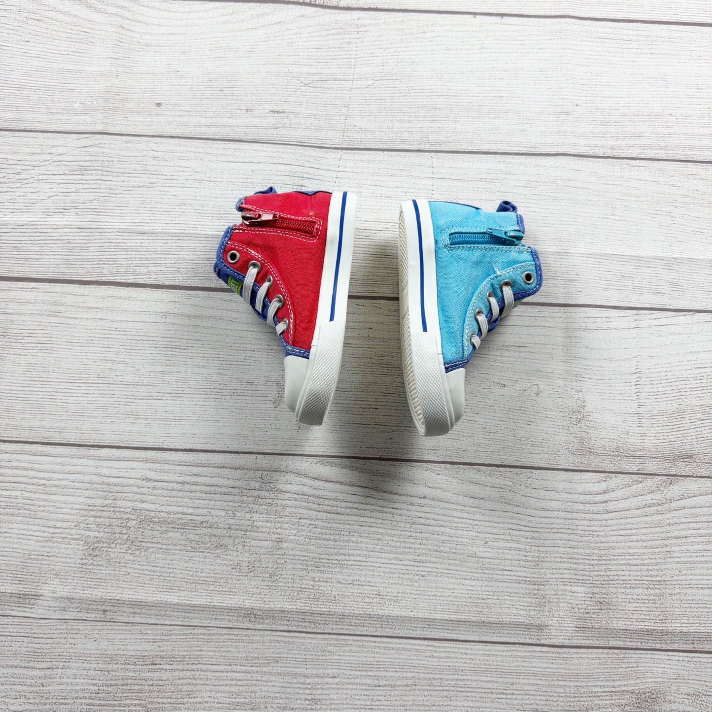 Sesame Street Toddler High-Top Sneakers Cookie Monster Elmo Character Shoes 7