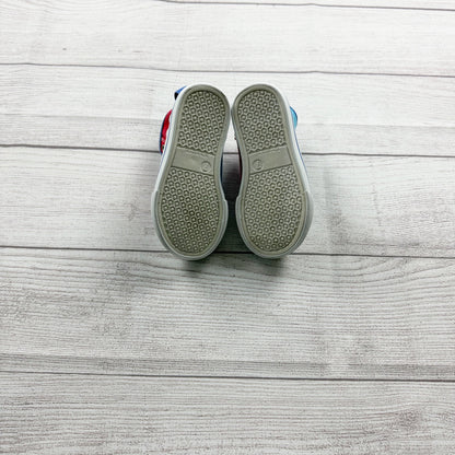 Sesame Street Toddler High-Top Sneakers Cookie Monster Elmo Character Shoes 7