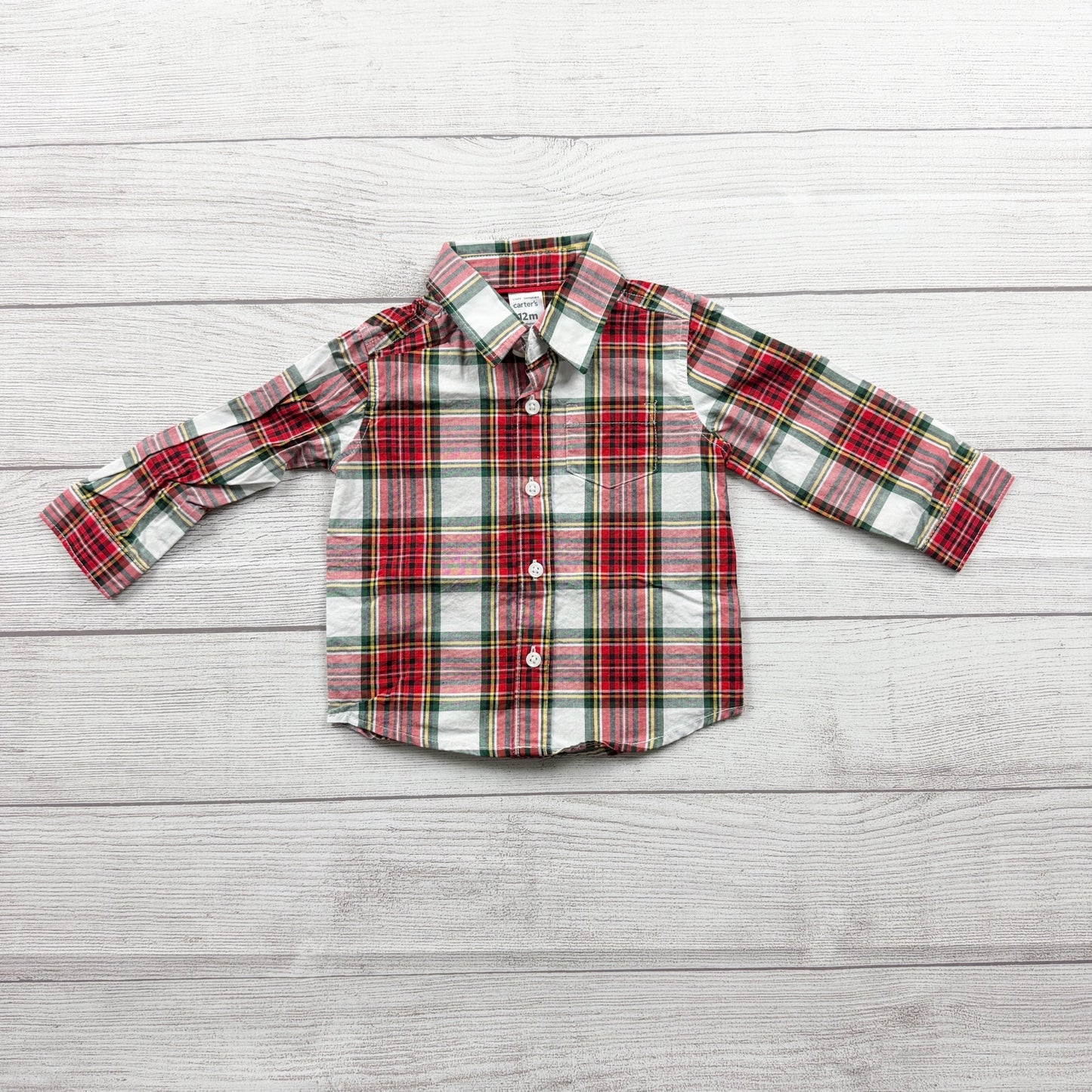 9-12M | Plaid Shirt