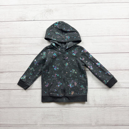 Disney Jumping Beans Baby Girl Fleece Zip Hoodie Multicolor Minnie 18-24 Months