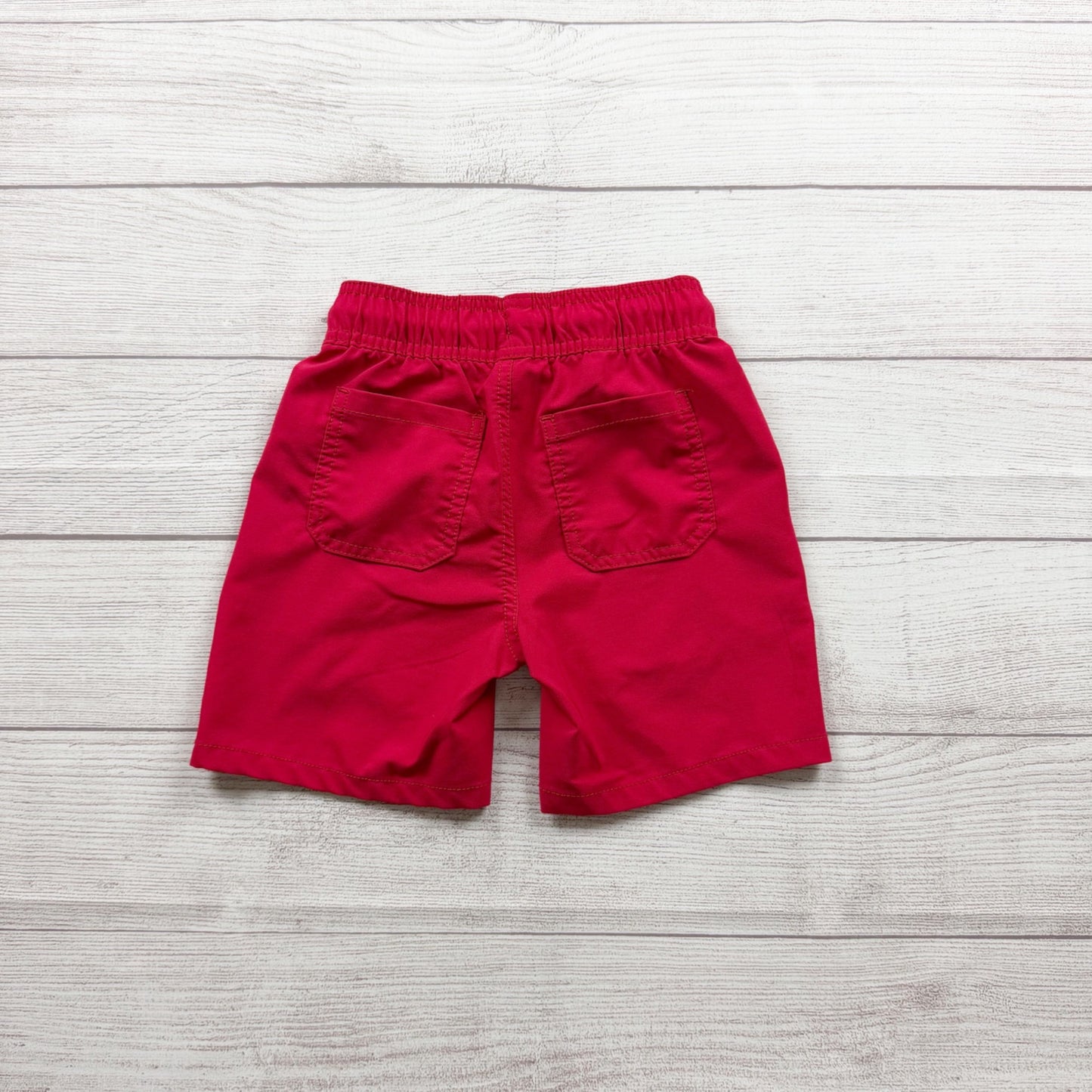 The Children's Place Red Boys Elastic Waist Drawstring Shorts 4