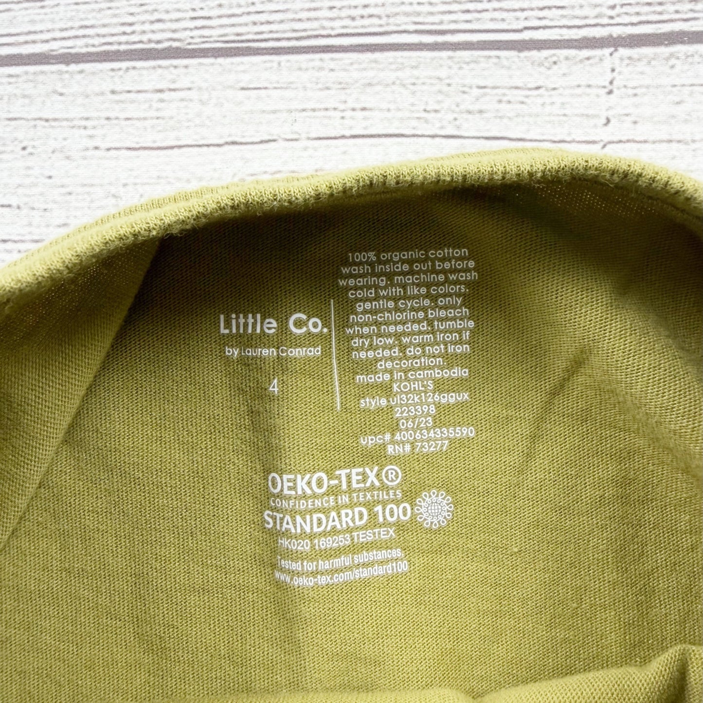 Little Co. by Lauren Conrad Kids Shirt “Jolly Vibes” Long Sleeve Graphic Top 4