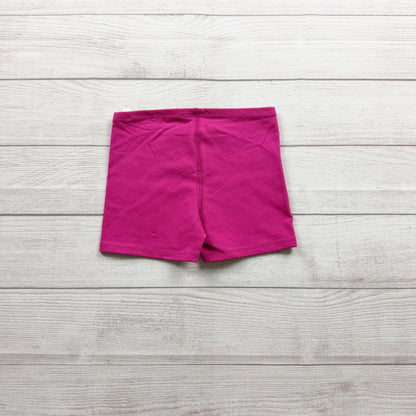 Primary Kids Raspberry Pink Solid Bike Shorts NWT 6-7