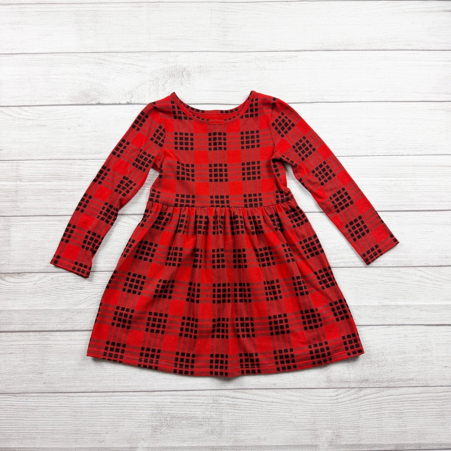 5T | Plaid Dress