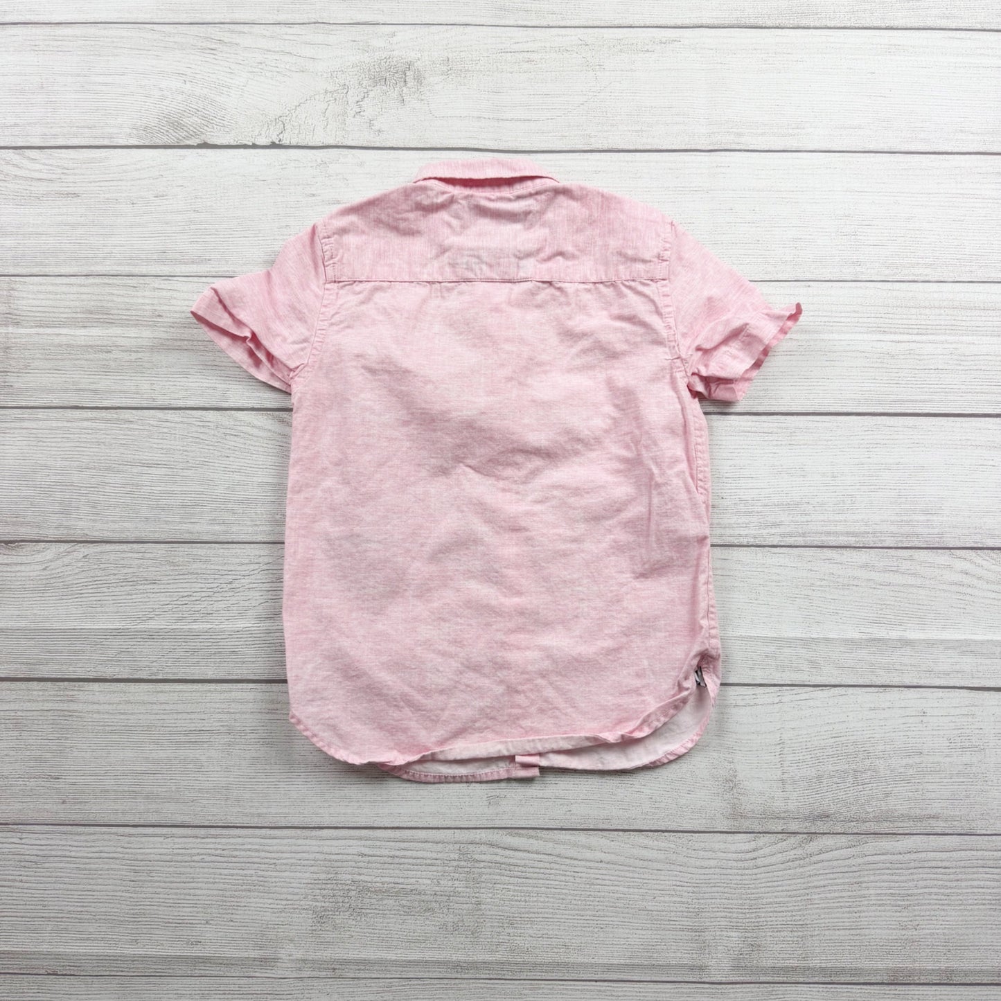 Denim & Flower by Ricky Singh Girls Button-Down Shirt Pink 7