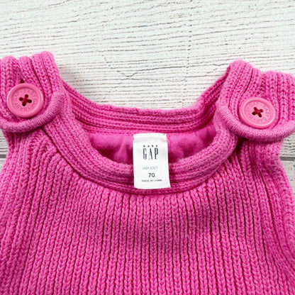 Baby Gap Knit Sweater Dress Infant Fair Isle Heart Snowflake Jumper 6-12 Months