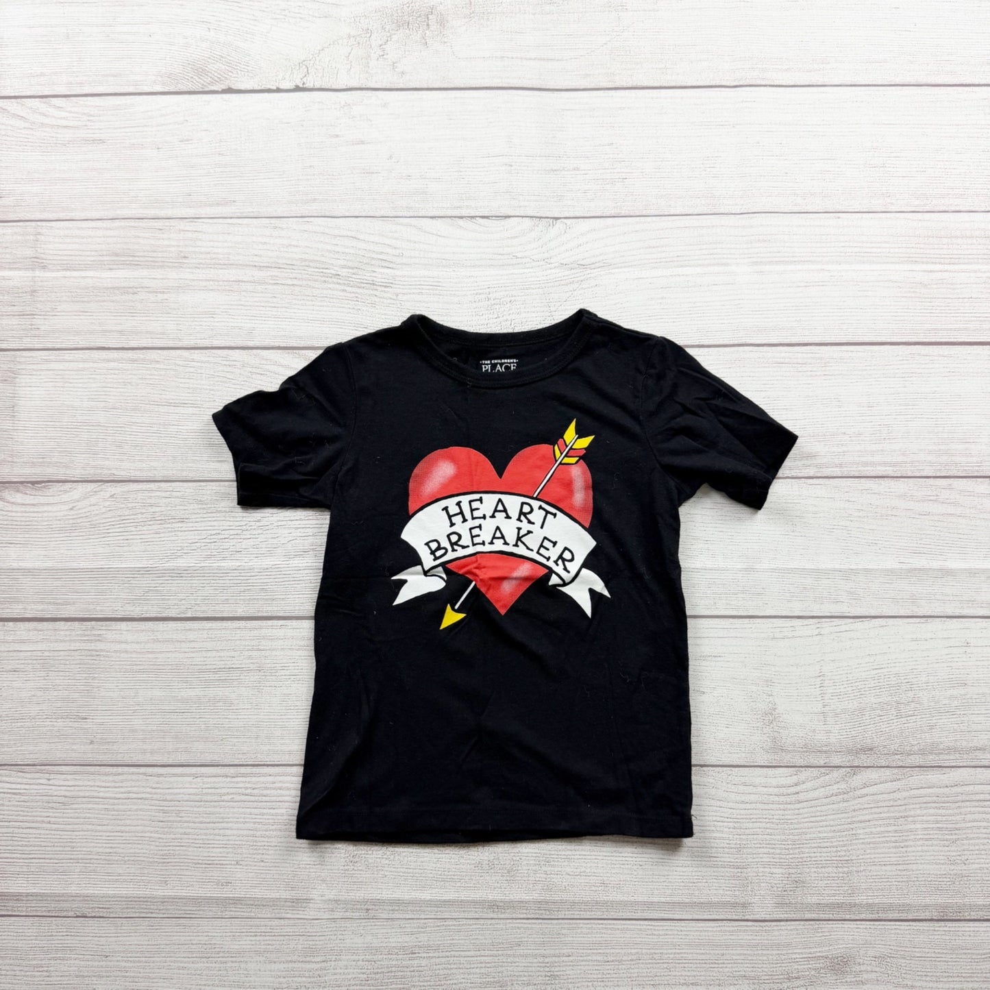 The Children's Place Heartbreaker Graphic Tee Black 4T